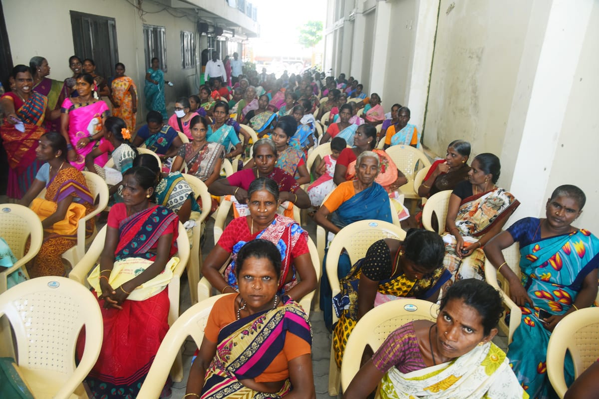 ACCT Trust Widow saree distribution - Event Image 5
