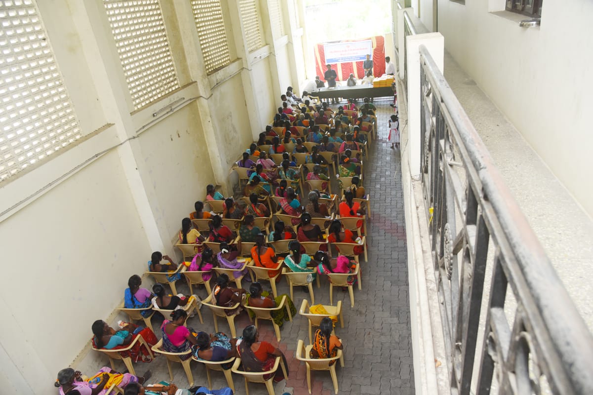 ACCT Trust Widow saree distribution - Event Image 8