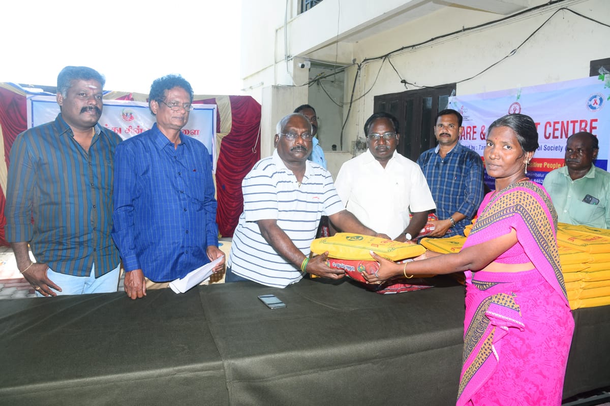 ACCT Trust Widow saree distribution - Event Image 9